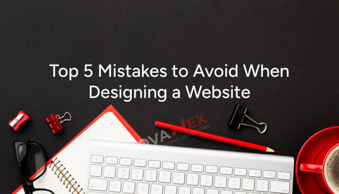 Top 5 Mistakes to Avoid When Designing a Website